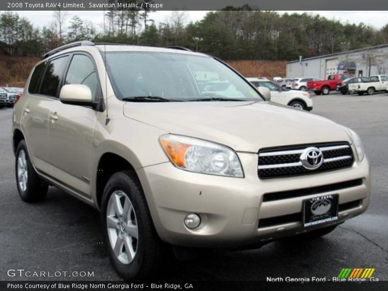 Savannah Metallic / Taupe 2008 Toyota RAV4 Limited