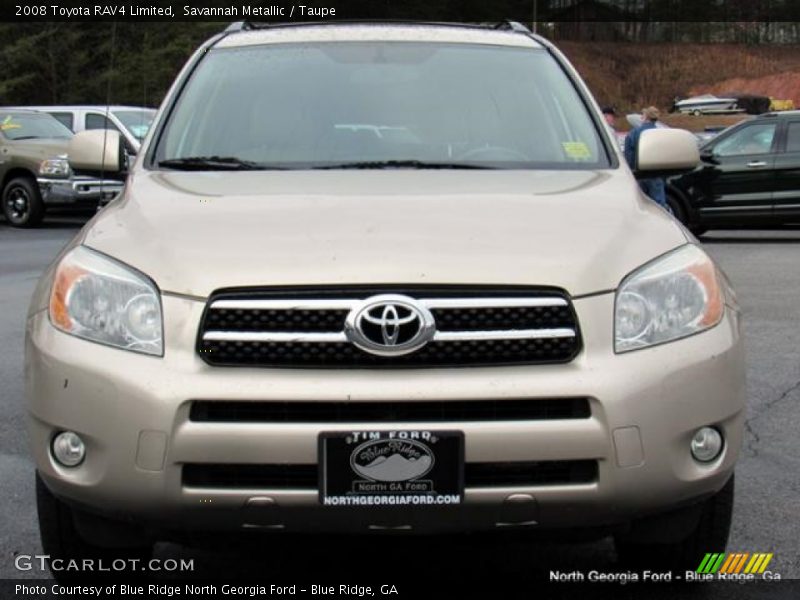 Savannah Metallic / Taupe 2008 Toyota RAV4 Limited