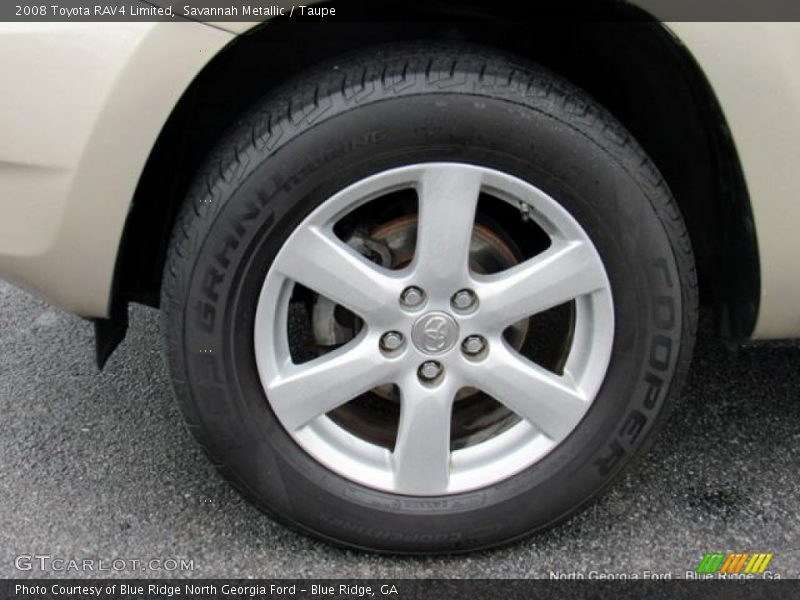 Savannah Metallic / Taupe 2008 Toyota RAV4 Limited