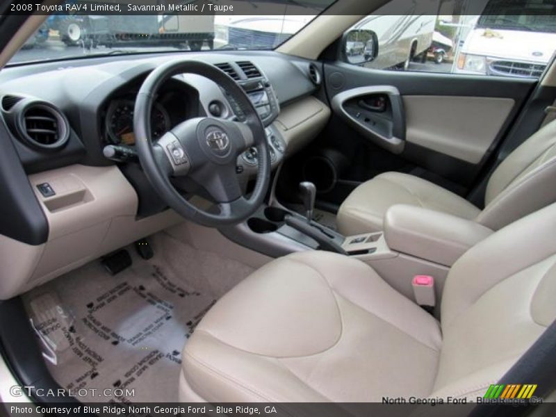 Savannah Metallic / Taupe 2008 Toyota RAV4 Limited