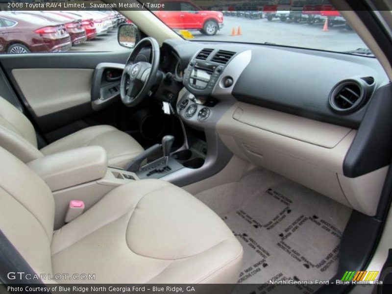 Savannah Metallic / Taupe 2008 Toyota RAV4 Limited