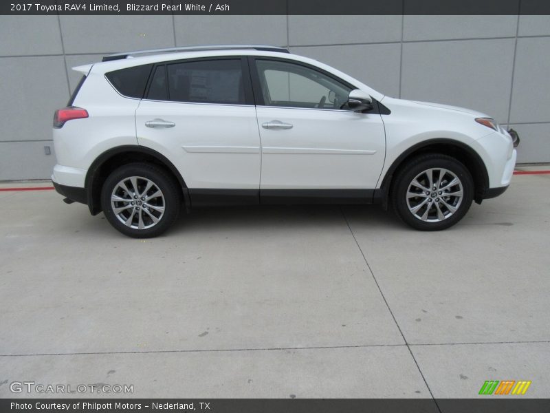  2017 RAV4 Limited Blizzard Pearl White