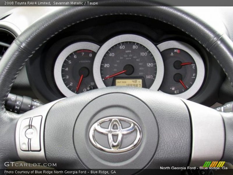 Savannah Metallic / Taupe 2008 Toyota RAV4 Limited