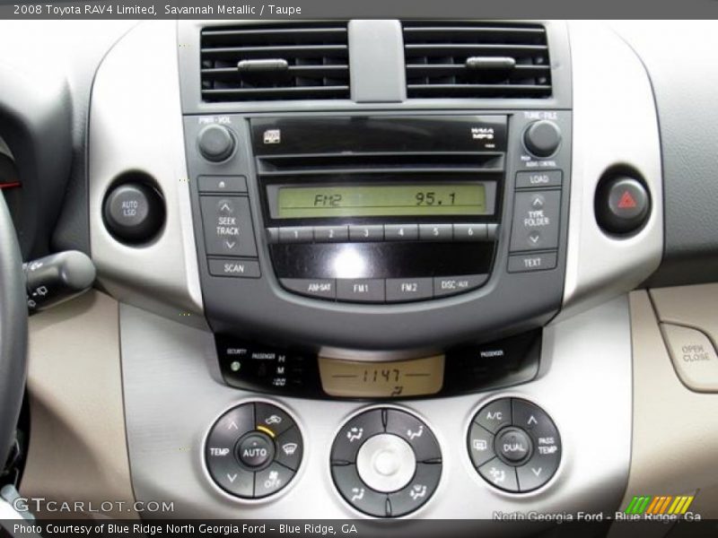 Savannah Metallic / Taupe 2008 Toyota RAV4 Limited