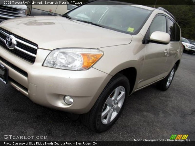 Savannah Metallic / Taupe 2008 Toyota RAV4 Limited