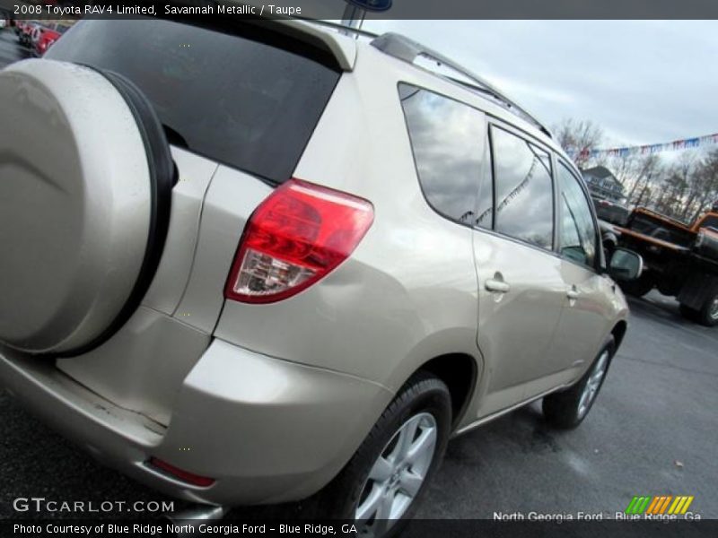Savannah Metallic / Taupe 2008 Toyota RAV4 Limited