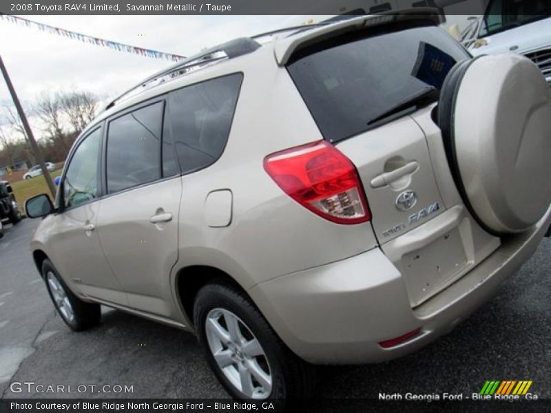 Savannah Metallic / Taupe 2008 Toyota RAV4 Limited