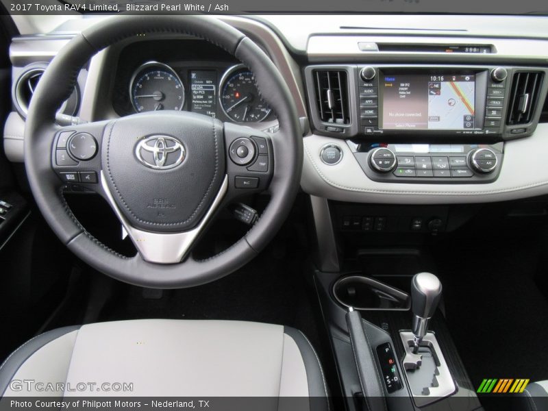 Dashboard of 2017 RAV4 Limited