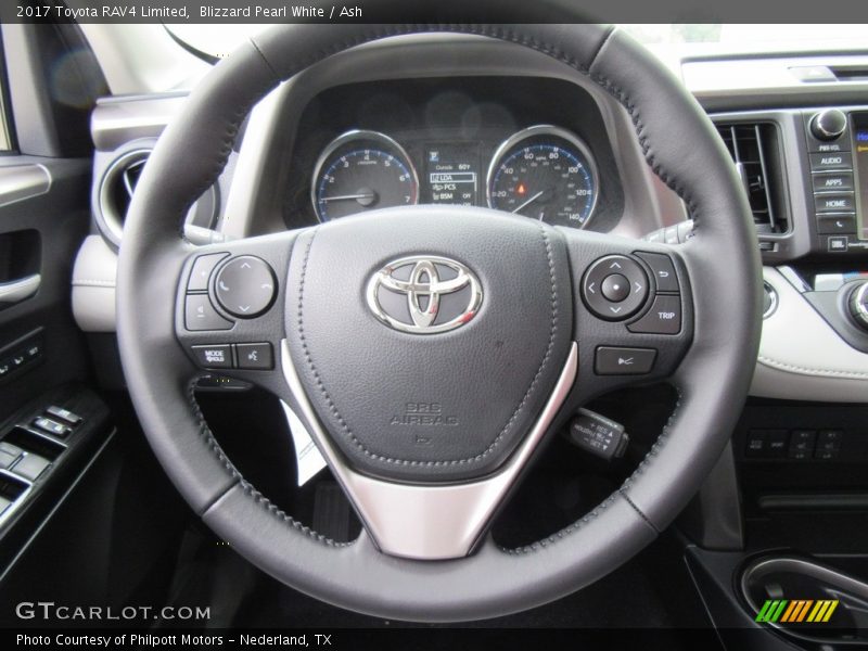  2017 RAV4 Limited Steering Wheel