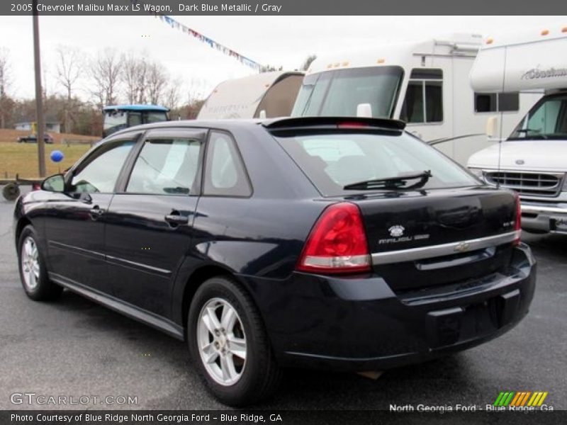 Dark Blue Metallic / Gray 2005 Chevrolet Malibu Maxx LS Wagon