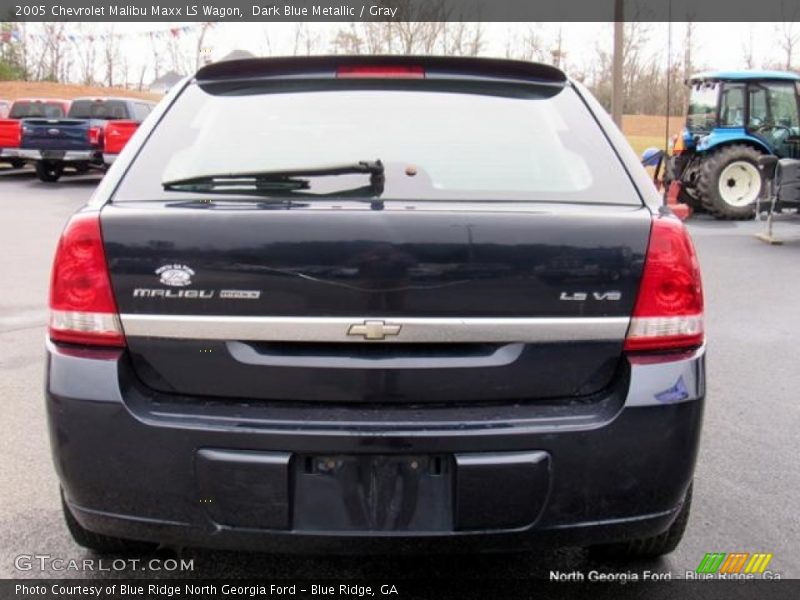 Dark Blue Metallic / Gray 2005 Chevrolet Malibu Maxx LS Wagon