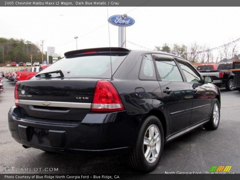 Dark Blue Metallic / Gray 2005 Chevrolet Malibu Maxx LS Wagon