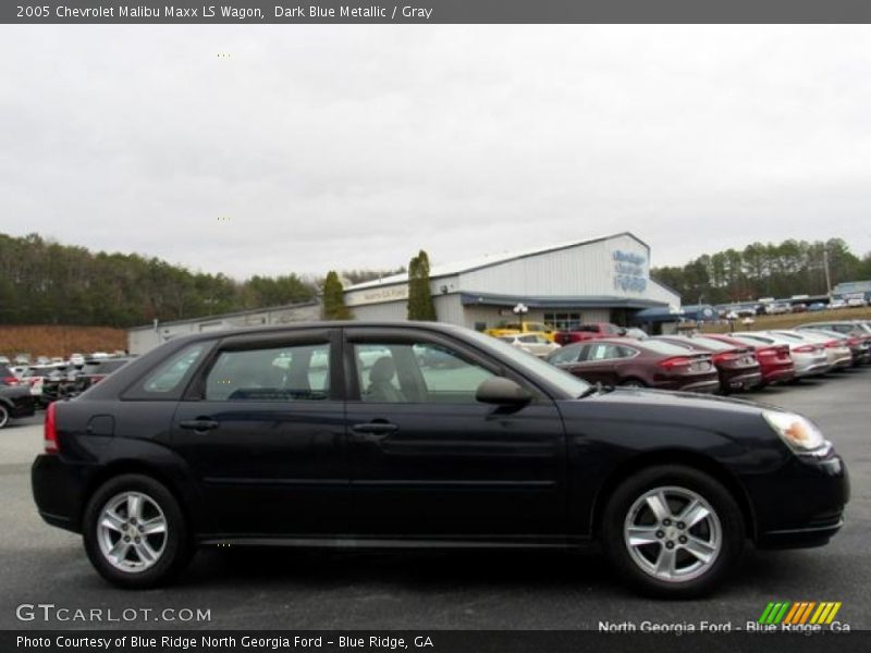 Dark Blue Metallic / Gray 2005 Chevrolet Malibu Maxx LS Wagon