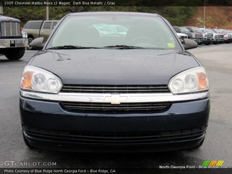 Dark Blue Metallic / Gray 2005 Chevrolet Malibu Maxx LS Wagon