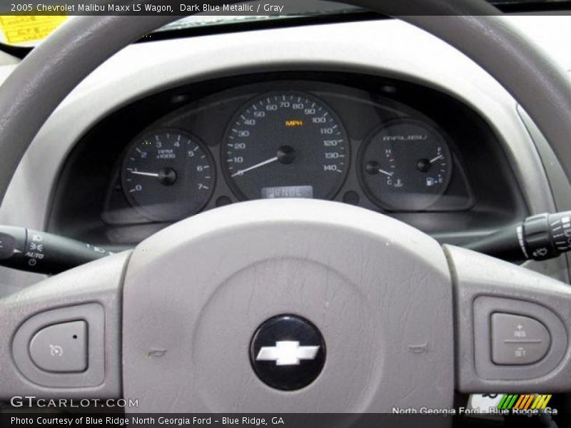 Dark Blue Metallic / Gray 2005 Chevrolet Malibu Maxx LS Wagon