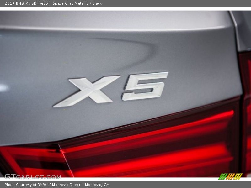 Space Grey Metallic / Black 2014 BMW X5 sDrive35i