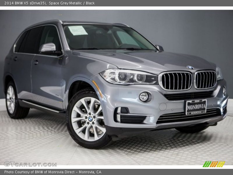 Space Grey Metallic / Black 2014 BMW X5 sDrive35i