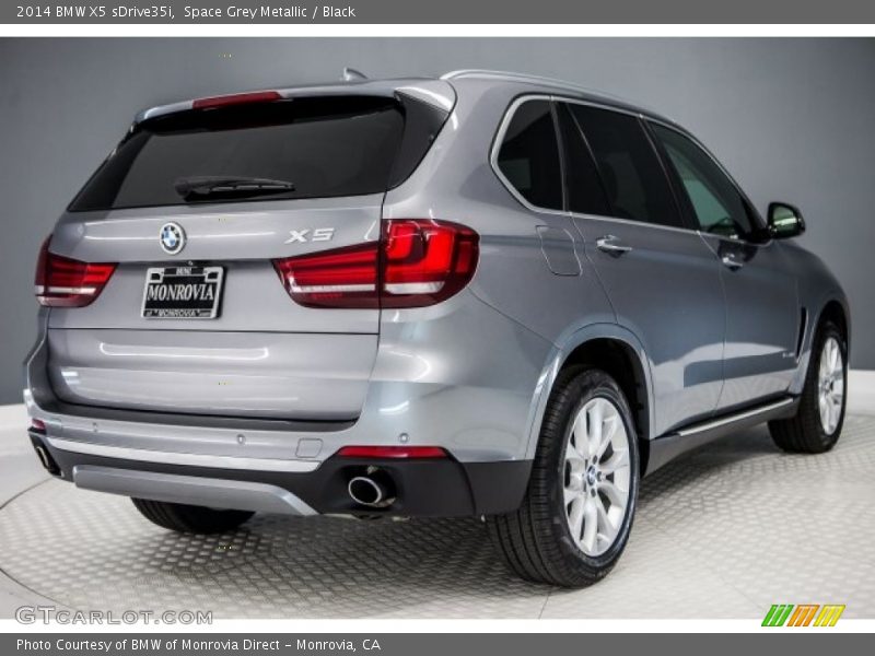 Space Grey Metallic / Black 2014 BMW X5 sDrive35i