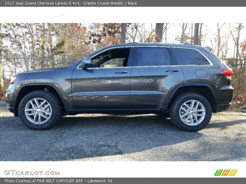 Granite Crystal Metallic / Black 2017 Jeep Grand Cherokee Laredo E 4x4