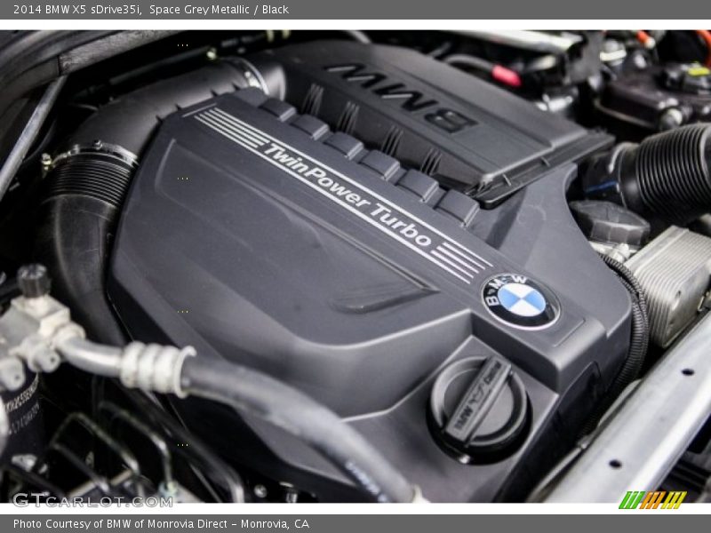 Space Grey Metallic / Black 2014 BMW X5 sDrive35i