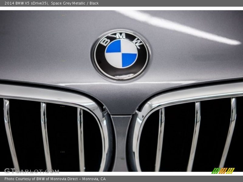 Space Grey Metallic / Black 2014 BMW X5 sDrive35i