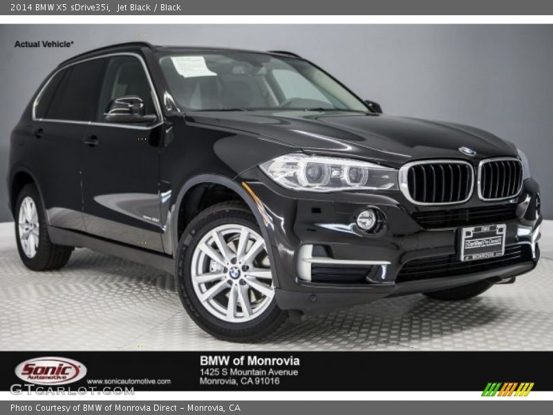 Jet Black / Black 2014 BMW X5 sDrive35i