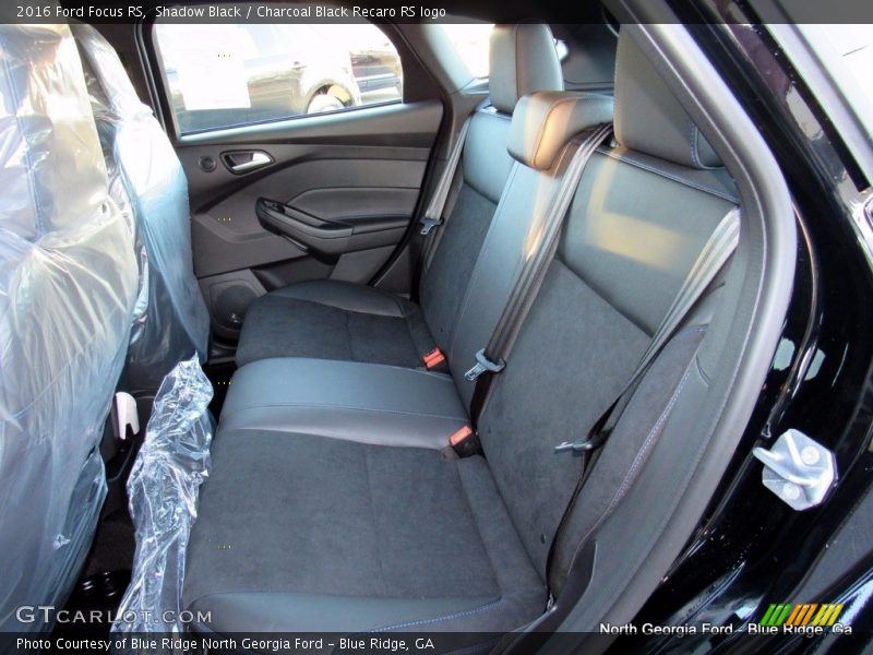 Rear Seat of 2016 Focus RS