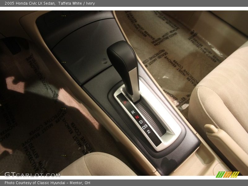Taffeta White / Ivory 2005 Honda Civic LX Sedan
