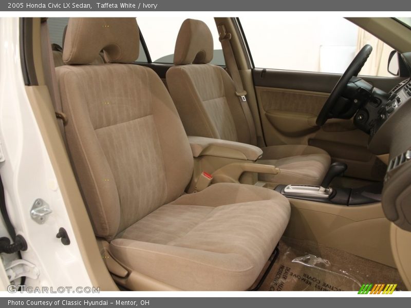 Taffeta White / Ivory 2005 Honda Civic LX Sedan