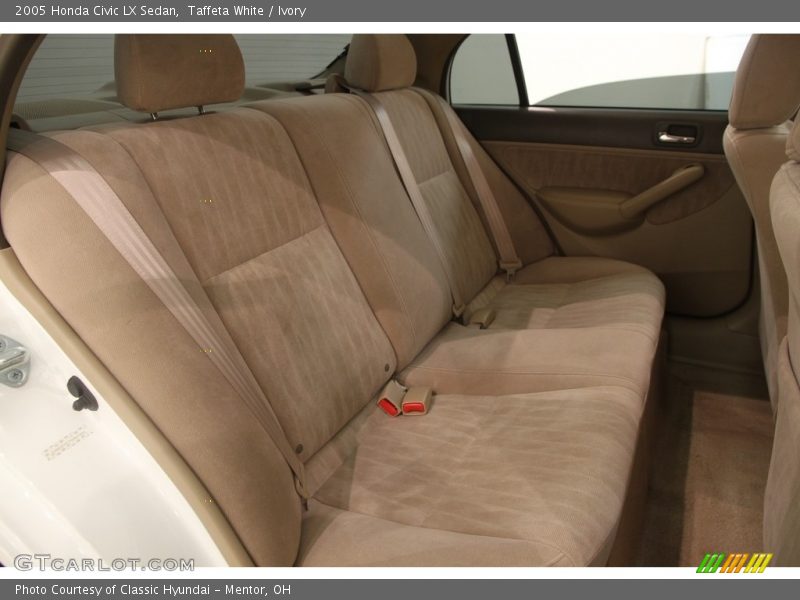 Taffeta White / Ivory 2005 Honda Civic LX Sedan