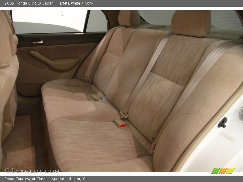 Taffeta White / Ivory 2005 Honda Civic LX Sedan