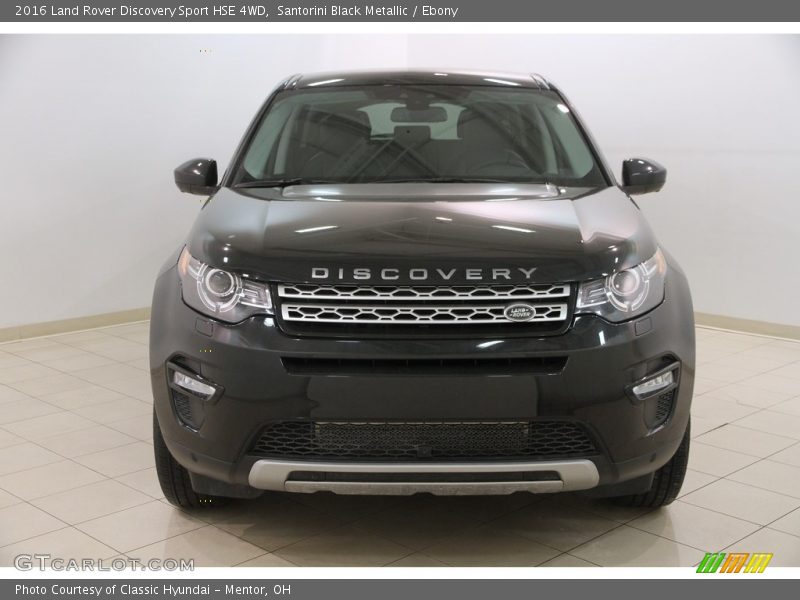 Santorini Black Metallic / Ebony 2016 Land Rover Discovery Sport HSE 4WD