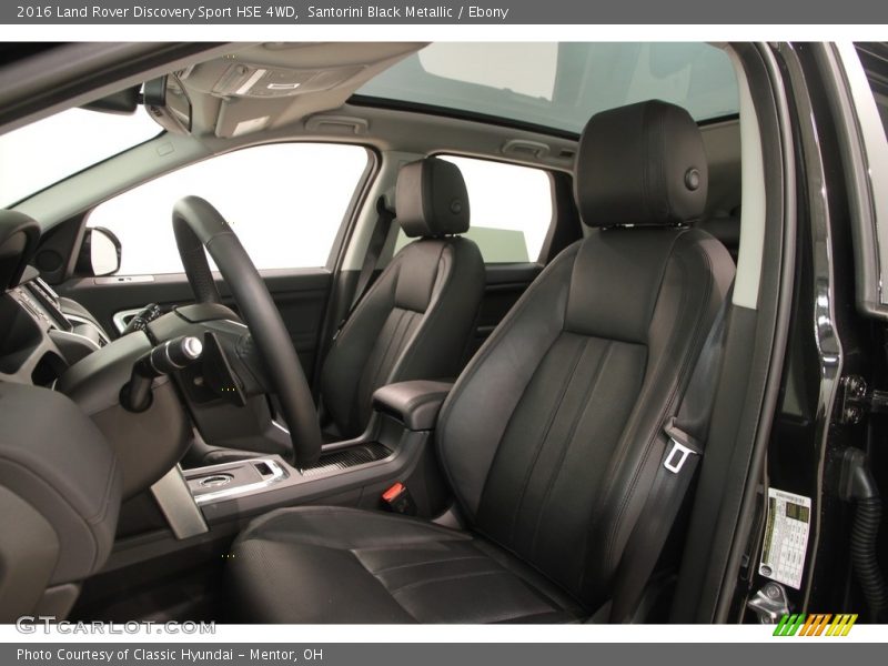 Santorini Black Metallic / Ebony 2016 Land Rover Discovery Sport HSE 4WD