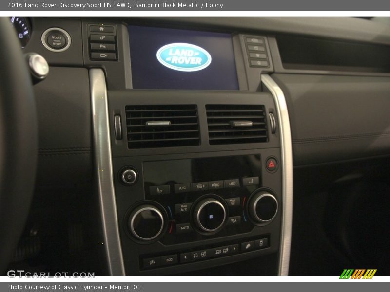 Santorini Black Metallic / Ebony 2016 Land Rover Discovery Sport HSE 4WD