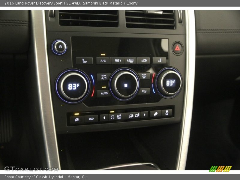 Santorini Black Metallic / Ebony 2016 Land Rover Discovery Sport HSE 4WD