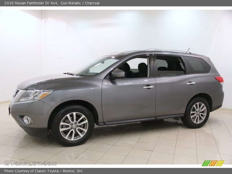 Gun Metallic / Charcoal 2016 Nissan Pathfinder SV 4x4