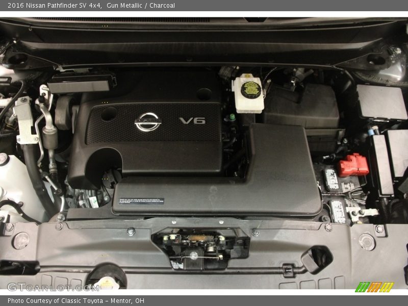 Gun Metallic / Charcoal 2016 Nissan Pathfinder SV 4x4