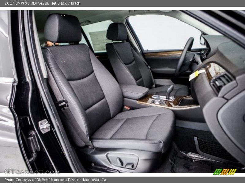 Jet Black / Black 2017 BMW X3 sDrive28i