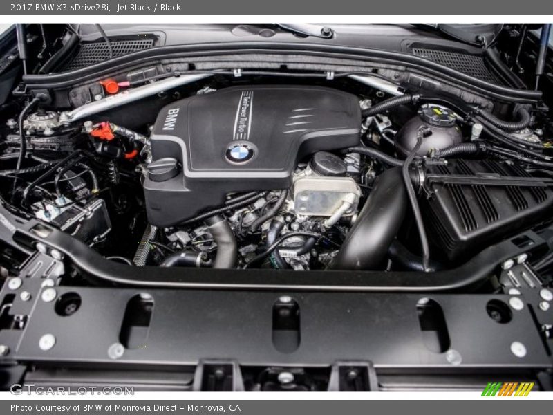 Jet Black / Black 2017 BMW X3 sDrive28i