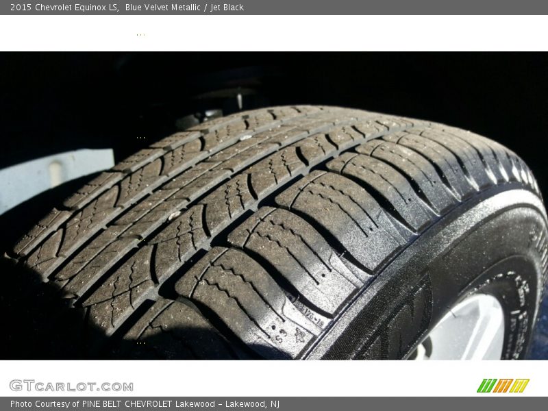 Blue Velvet Metallic / Jet Black 2015 Chevrolet Equinox LS