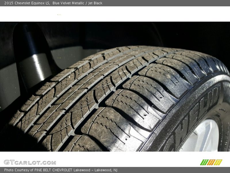 Blue Velvet Metallic / Jet Black 2015 Chevrolet Equinox LS