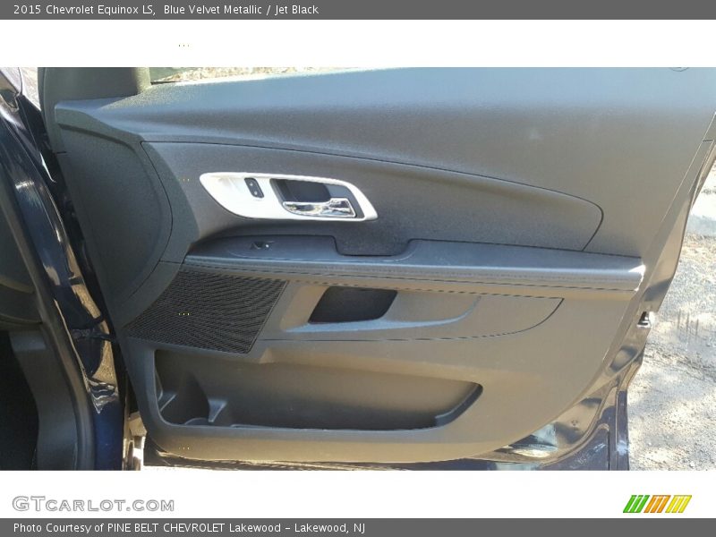 Blue Velvet Metallic / Jet Black 2015 Chevrolet Equinox LS