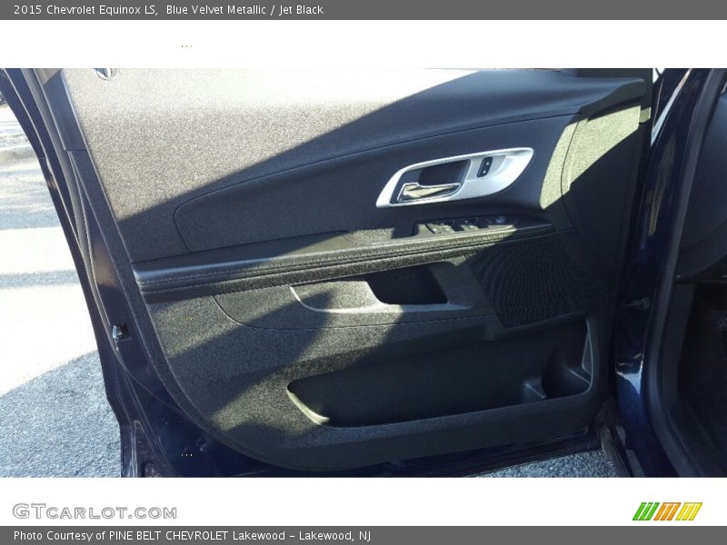 Blue Velvet Metallic / Jet Black 2015 Chevrolet Equinox LS