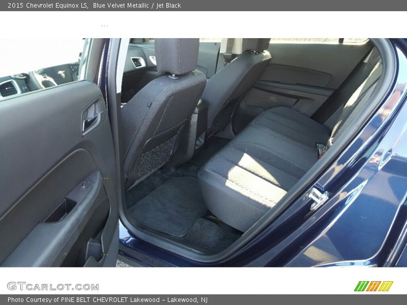 Blue Velvet Metallic / Jet Black 2015 Chevrolet Equinox LS