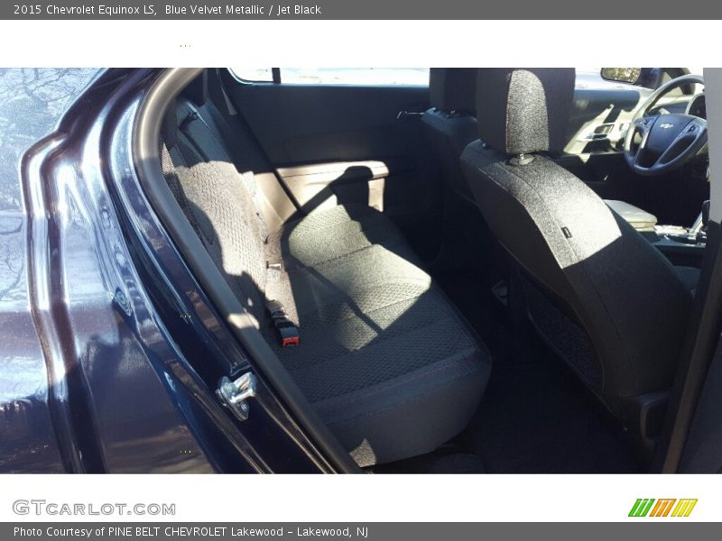 Blue Velvet Metallic / Jet Black 2015 Chevrolet Equinox LS