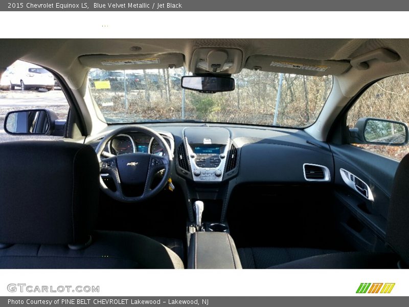 Blue Velvet Metallic / Jet Black 2015 Chevrolet Equinox LS