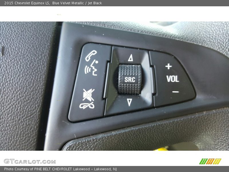 Blue Velvet Metallic / Jet Black 2015 Chevrolet Equinox LS