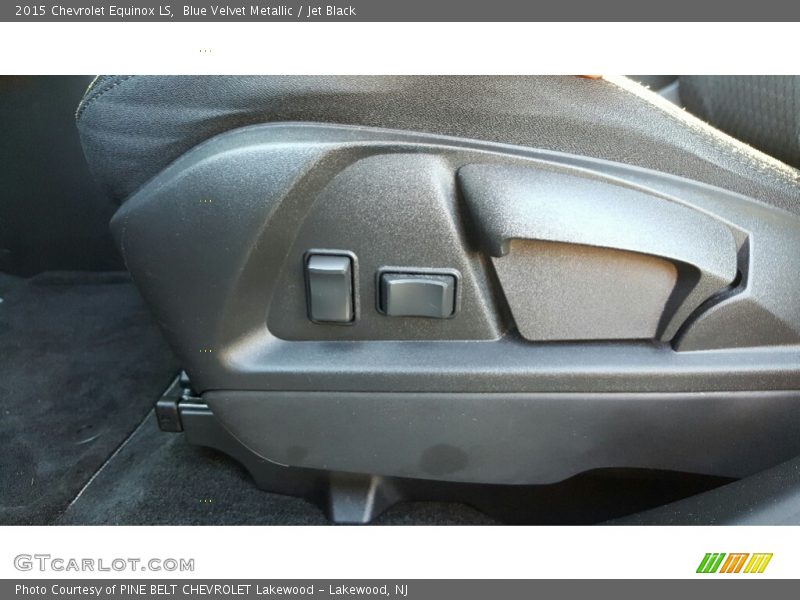 Blue Velvet Metallic / Jet Black 2015 Chevrolet Equinox LS