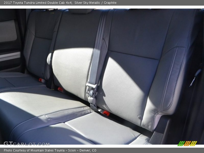 Silver Sky Metallic / Graphite 2017 Toyota Tundra Limited Double Cab 4x4