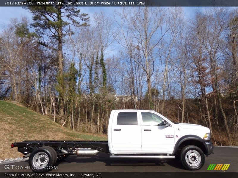Bright White / Black/Diesel Gray 2017 Ram 4500 Tradesman Crew Cab Chassis
